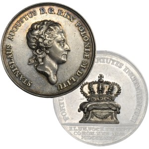Poniatowski, Coronation medal 1764 - VERY RARE