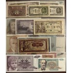 Set, mix of foreign banknotes in a binder (ca. 95 pcs.)