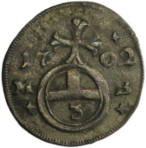 Silesia, Habsburg rule, Leopold I, Gröschel Brieg 1702 MB - VERY RARE