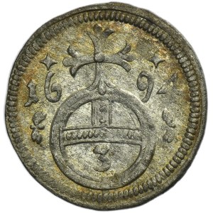Silesia, Habsburg rule, Leopold I, Groeschel Oppeln 1694 - RARER
