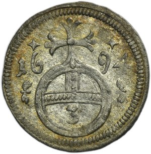 Silesia, Habsburg rule, Leopold I, Groeschel Oppeln 1694 - RARER