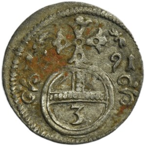Silesia, Habsburg rule, Leopold I, Gröschel Oppeln 1691 - RARE