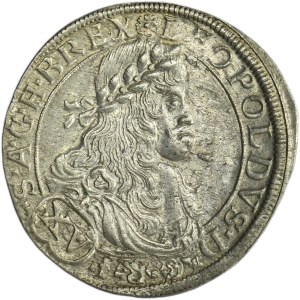 Austria, Leopold I, 15 Kreuzer Wien 1664 CA