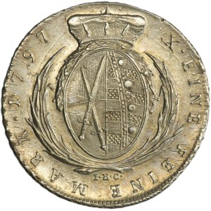 Germany, Electorate of Saxony, Friedrich August III, Thaler Dresden 1797 IEC