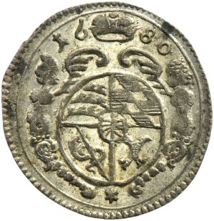 Silesia, Duchy of Oels, Christian Ulrich I, Gröschel Oels 1680