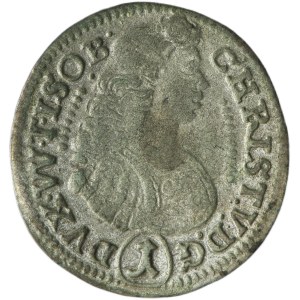 Silesia, Duchy of Oels, Christian Ulrich I, 1 Kreuzer Oels 1683