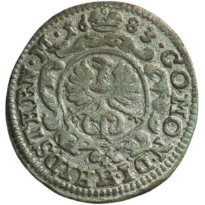 Silesia, Duchy of Oels, Christian Ulrich I, 1 Kreuzer Oels 1683