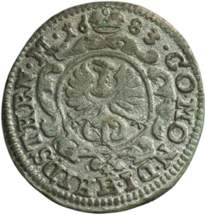 Silésie, duché d'Olesnica, Krystian Ulrich I, 1 Krajcar Olesnica 1683