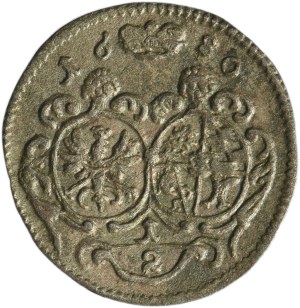 Silésie, duché d'Olesnica, Krystian Ulrich I, 1/2 Krajcara Olesnica 1680