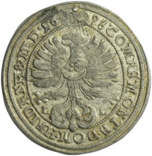Silesia, Duchy of Oels, Christian Ulreich I, 3 Kreuzer Oels 1696 LL