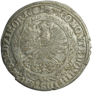 Silesia, Duchy of Bernstadt, Christian Ulrich, 6 Kreuzer Bernstadt 1679 - VERY RARE