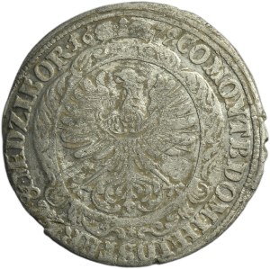 Silesia, Duchy of Bernstadt, Christian Ulrich, 6 Kreuzer Bernstadt 1679 - VERY RARE