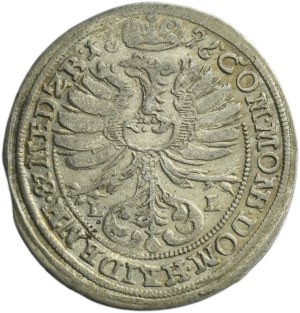 Silesia, Duchy of Oels, Christian Ulreich I, 3 Kreuzer Oels 1696 LL - UNLISTED