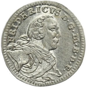 Germany, Brandenburg-Bayreuth, Friedrich III, 1 Kreuzer 1753 CLR