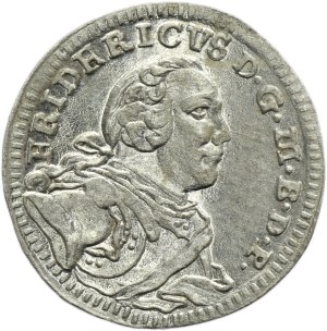 Germany, Brandenburg-Bayreuth, Friedrich III, 1 Kreuzer 1753 CLR