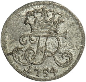 Silesia, Prussian rule, Friedrich II, 1 Gröschel Breslau 1754 B
