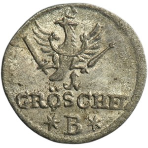 Silesia, Prussian rule, Friedrich II, 1 Gröschel Breslau 1754 B