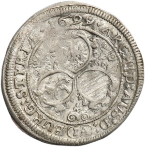 Austria, Leopold I, 3 Kreuzer Graz 1699