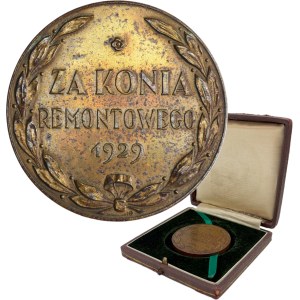 Award Medal for the Repair Horse Warsaw 1929