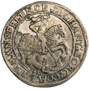 Germany, County Mansfeld-Eisleben, Johann Georg III, 1/3 Thaler Eisleben 1672 ABK