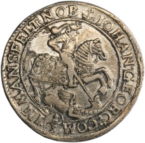 Germany, County Mansfeld-Eisleben, Johann Georg III, 1/3 Thaler Eisleben 1672 ABK