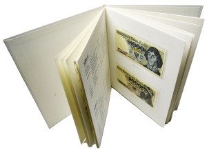 NBP album, Polish banknotes in circulation from 1975-1996 (25 pcs.)