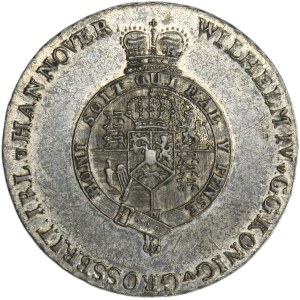 Germany, Kingdom of Hannover, Wilhelm IV, 2/3 Thaler Hannover 1833