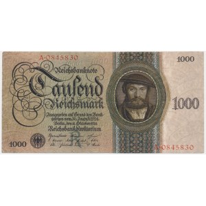 Germany, 1.000 Reichsmark 1924