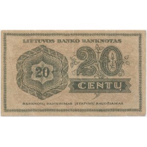 Lithuania, 20 Centu 1922
