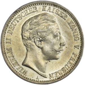 Germany, Kingdom of Prussia, Wilhelm II, 2 Mark Berlin 1905 A