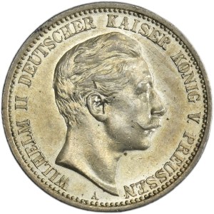 Germany, Kingdom of Prussia, Wilhelm II, 2 Mark Berlin 1905 A
