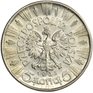 Piłsudski, 5 złotych 1935