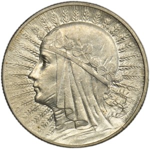 Głowa Kobiety, 5 złotych Warszawa 1934