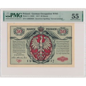 50 marek 1916 - Jenerał - A - PMG 55 - ŚWIEŻY
