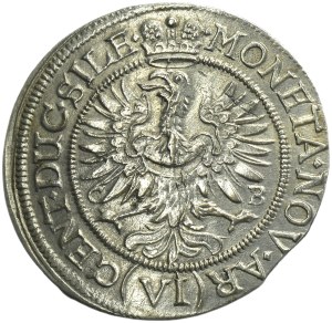 Silesia, Duchy of Liegnitz-Brieg-Wohlau, Luise von Anhalt-Dessau, 6 Kreuzer Brieg 1673 CB