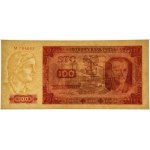 100 złotych 1948 - M - PMG 65 EPQ - RZADKI i PIĘKNY