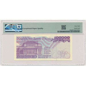 100.000 złotych 1993 - AD - PMG 68 EPQ