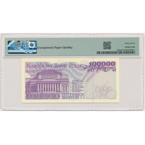100.000 złotych 1993 - R - PMG 67 EPQ