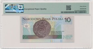 10 złotych 1994 - YB - PMG 67 EPQ - seria zastępcza