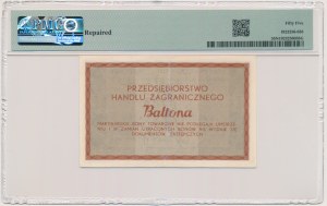Baltona, $20 1973 - D - PMG 55 NET - RARE