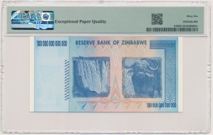 Zimbabwe, 100 Trillion Dollars 2008 - AA - PMG 66 EPQ