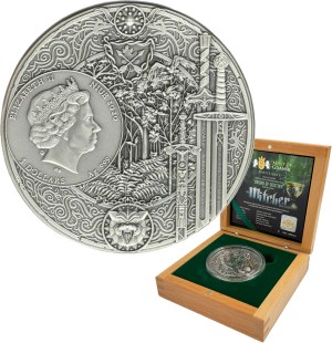 Niue, Elizabeth II, 5 Dollars Warsaw 2020 - 