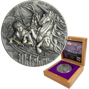 Niue, Elizabeth II, 5 Dollars Warsaw 2022 - Time of Contempt The Witcher