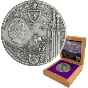 Niue, Elizabeth II, 5 Dollars Warsaw 2022 - Time of Contempt The Witcher