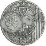 Niue, Elizabeth II, 5 Dollars Warsaw 2022 - Time of Contempt The Witcher