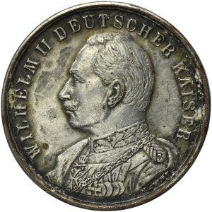 Germany, German Empire, Wilhelm II, Medal Campaign Against France, Russia, England 1914 - RARE