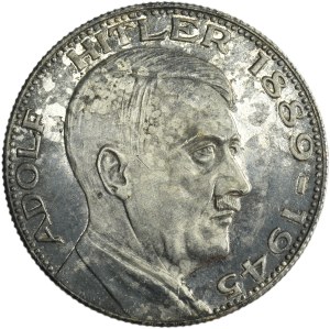 Allemagne, Troisième Reich, Médaille Adolf Hitler 1889-1945