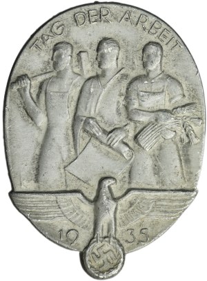 Germany, Third Reich, Badge Tag Der Arbeit 1935