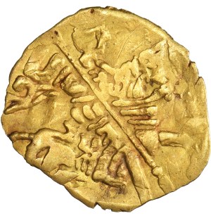 Ladislaus IV of Poland, Gold Kopeck Moscow undated - VERY RARE