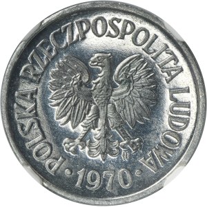 10 groszy 1970 - NGC MS66 PROOF LIKE - jak lustrzanka